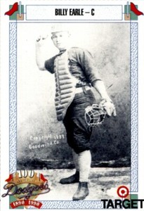 1990 TARGET DODGERS- #209 BILLY EARLE BROOKLYN GROOMS