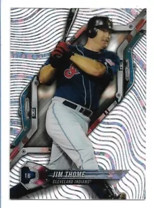 Jim Thome 2018 Topps High Tek Pattern 1 Waves Orbit Diffrattore HT-JT - Foto 1 di 2