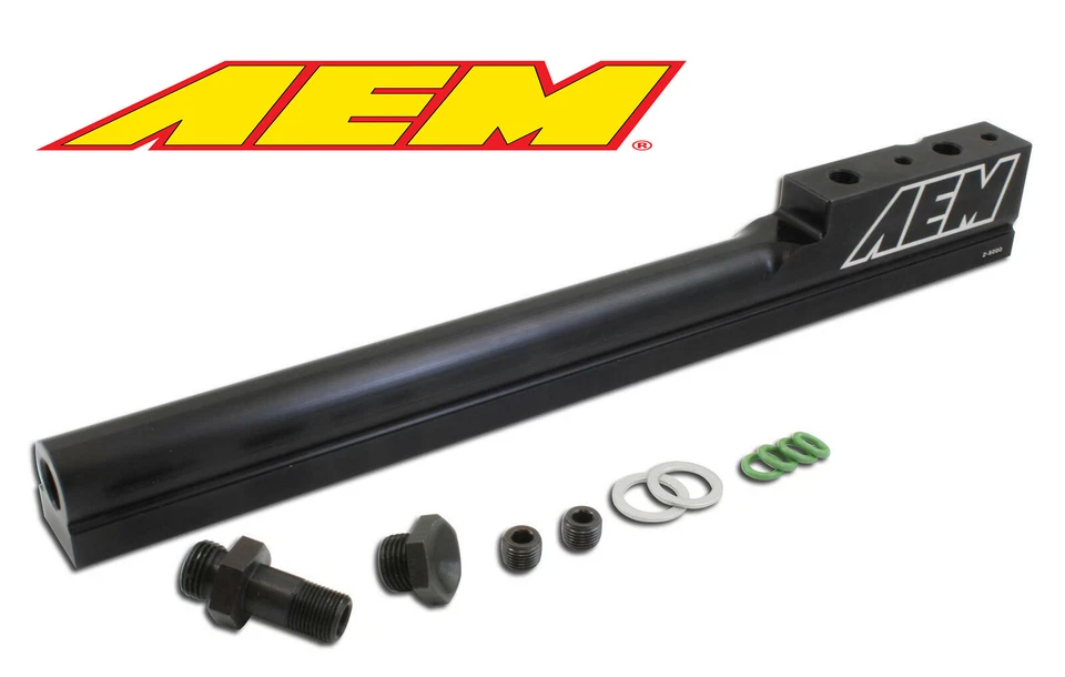Riel de combustible de alto volumen AEM 25-100BK para Acura Integra B18B1 B18C1 B18C5 1994-2001 Foto 1 de 1