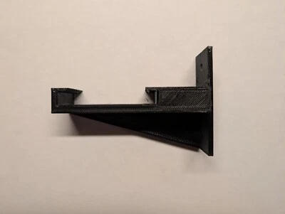 Soporte de montaje en pared para vía de tren a escala O Foto 1 de 4