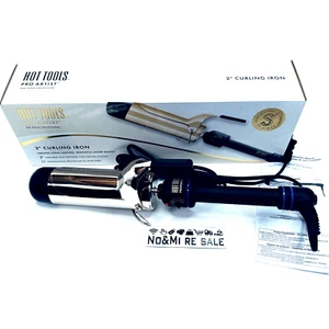 Hot Tools Pro Artist 24K Gold Jumbo Curling Iron Long Lasting Defined Curls 2" - Picture 1 of 10
