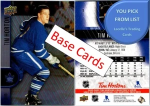 Cartes de hockey Tim Hortons LNH 2022-23 Upper Deck - BASE - U-Pick from list - Photo 1 sur 237