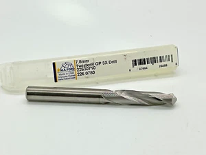 M.A. Ford TWISTER New Carbide Drill - 7.8mm x 37 x 79, GP 3X, 2FL, 22630710 - Picture 1 of 2