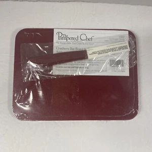 The Pampered Chef Bar Board & Messer, Schneidebrett Cranberry Farbe #1007 - Bild 1 von 6