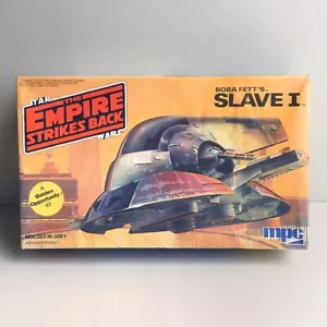 1982 MPC Star Wars BOBA FETT SLAVE I Modelo Kit Imperio Contraataca De Colección - Imagen 1 de 10