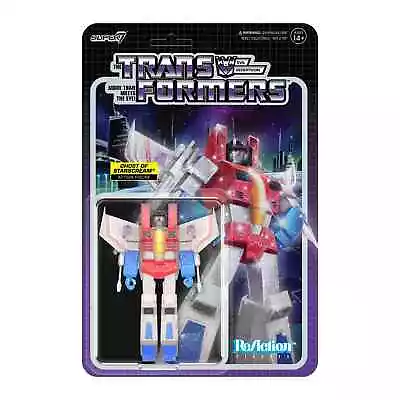 Ghost of Starscream - Glitter - Transformers - Wave 8 - ReAction - Super7 - Image 1 of 3