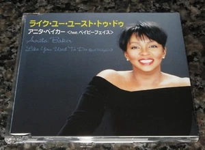 Anita Baker JAPAN PROMO ONLY CD single LIKE YOU USED TO DO feat. BABYFACE - Picture 1 of 5