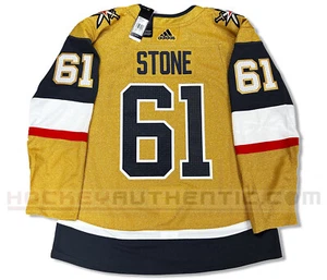 MARK STONE VEGAS GOLDEN KNIGHTS 2023 STANLEY CUP FINAL ADIDAS NHL JERSEY - Picture 1 of 10