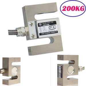 0-200Kg Beam Load Cell Scale Sensor S-Type pressure transducer Weighting Sensor - Picture 1 of 15