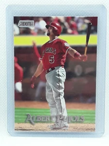 Albert Pujols 2019 Topps Stadium Club Baseball #45 Los Angeles Angels - Picture 1 of 2