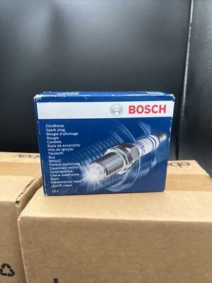 🔥Juego de 10 bujías dobles de iridio Bosch FR7NI33 para Land Rover Subaru Volvo Foto 1 de 4