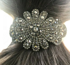 New Art Deco Crystal Scrunchie - Picture 1 of 2