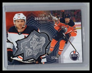 Leon Draisaitl 2021-22 Upper Deck Extended Series SPx Finite /2999 #SF-20 Oilers