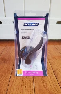 SCHLAGE ACCENT NON TURNING LEFT HAND LH DOOR LEVER AGED BRONZE F170VACC716 - Picture 1 of 4