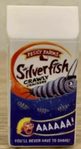 2020 WACKY PACKAGES 3D MINIs SERIES 1**SILVERFISH CRACKERS**RARE** - Picture 1 of 1