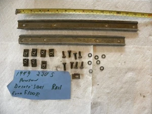 Mercedes Benz Ponton W136 W187 W180 W120 W105 W121 Lower Seat Slider Set - Foto 1 di 4