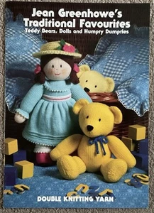 Jean Greenhowe's Knitting Pattern Booklet Traditional Favourites Toys - Picture 1 of 7