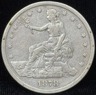 1878 S UNITED STATES TRADE ONE DOLLAR SILVER COIN S$1