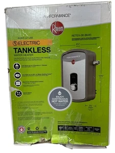 Rheem Performance RETEX-08 Electric Tankless Water Heater 8 kW 1.55 GPM (OB) - Picture 1 of 8