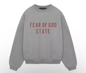 ESSENTIALS FEAR OF GOD Mens CREWNECK - Picture 1 of 2
