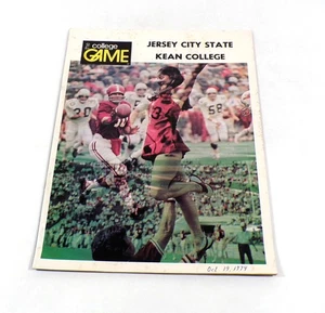 1974 Kean at Jersey City State College Football Program 10-19-74 - Picture 1 of 2