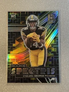2022 Spectra George Pickens Rookie Spectris Universal RC GOLD /10 - Picture 1 of 3