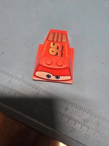 1x Lego Roof Tile 6x4x1 Red Lightning McQueen 95 - Picture 1 of 3