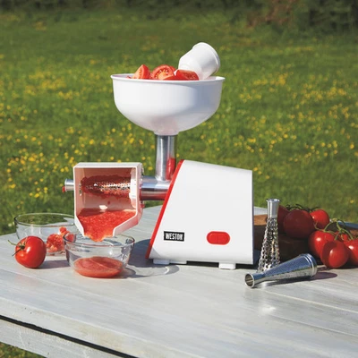 Weston Deluxe Electric Tomato Strainer White - Image 1 of 4
