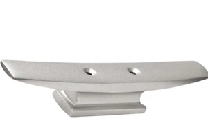 TACCHETTO BASE PONTE 150mm ALLUMINIO ANODIZZATO 2 FORI barca marina parafango corda - Foto 1 di 1
