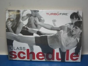 TurboFire Class Schedule Booklet NIP UNOPENED - Picture 1 of 2