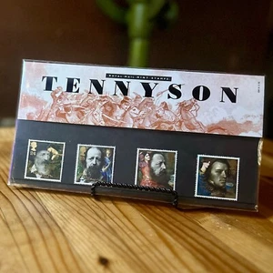 1992 GB Set of (4) - Alfred Tennyson, Royal Mail Presentation Pack, Mint, OG, NH - Picture 1 of 7