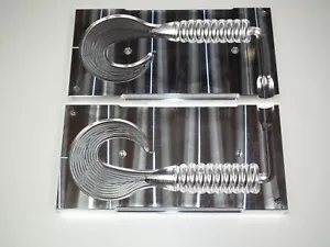 Salzwasser Maden -3 10" Form CNC Aluminium USA 3RD Heilbutt - Bild 1 von 5