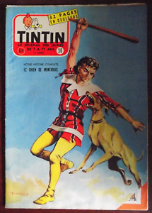 Tintin n° 30/1957 Funcken " le chien de Montargis " - Tintin "coke en stock"