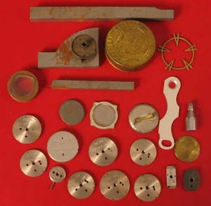 VINTAGE LOT BULOVA ACCUTRON ? WATCH TOOLS DIES FROM OLD BULOVA FACTORY !! - Picture 1 of 5