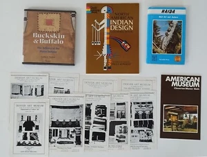 Native American Indian Arts Craft Haida Lot of 3 Books 10 Museum Booklets - Picture 1 of 11