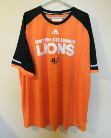 B. C. LIONS /  ADIDAS  /  FAN  FOOTBALL  SHIRT Cover