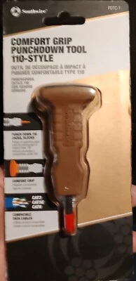 New & Sealed Southwire PDTC-1 Comfort Grip Punchdown Tool 110-Style - Image 1 of 2
