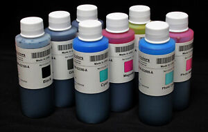Hobbicolors 8-Color Large 32 oz (1 qt) Refill Kit for Canon Pro-100 Printer