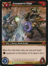 Wow tcg-conqueror edge-ally/Icecrown eng