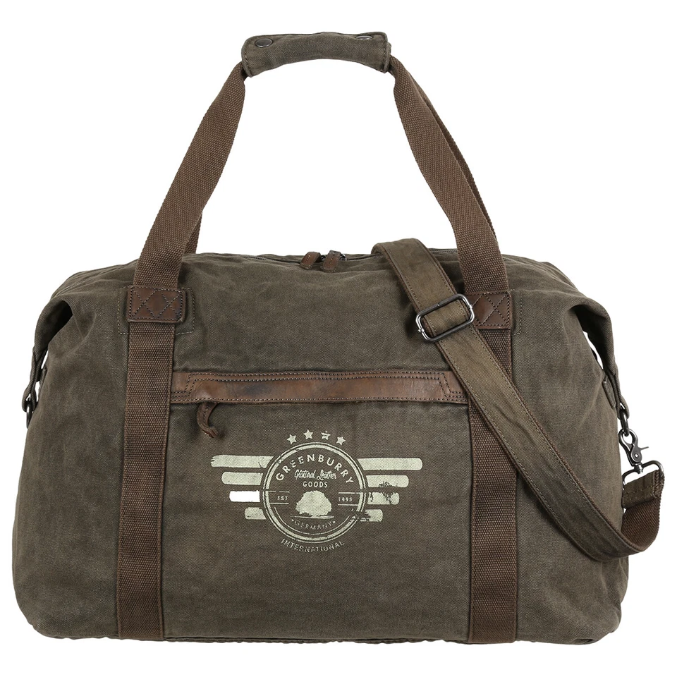 Greenburry Aviator TravelBag Canvas Reisetasche Sporttasche Weekender 5909 - Bild 1 von 1