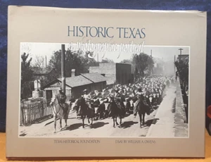 Historic Texas: A Photographic Portrait; 1986; 1st ed; hbdj; NM/VG+; unread - Picture 1 of 2