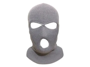 Gesicht Ski Maske grau Sturmhaube Outdoor Sport warm Winter Beanie Mütze Einheitsgröße - Bild 1 von 1