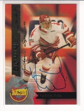1994 SIGNATURE ROOKIES YANNICK DUBE AUTO AUTOGRAPH /7750