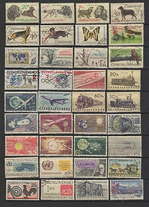TCHECOSLOVAQUIE 35 timbres anciens /T1536 - Foto 1 di 1