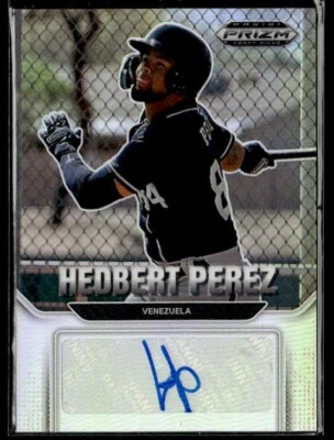 L8,018 - 2022 Panini Prizm Draft Picks Autographs #30 Hedbert Perez Auto - Image 1 of 2