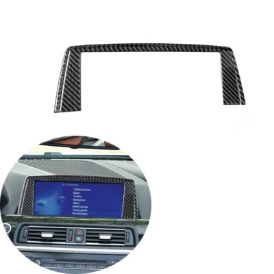 Cuadro adhesivo de fibra de carbono para consola GPS para BMW Serie 6 640i 650i M6 Foto 1 de 4