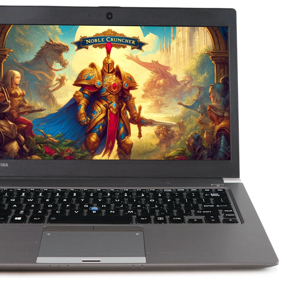 Toshiba Laptop i5 8GB RAM 128GB SSD Win 10 HDMI 13in Backlit Light Fast Computer - Image 1 of 4