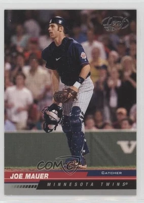 Leaf Joe Mauer #117 2005 patio Foto 1 de 2
