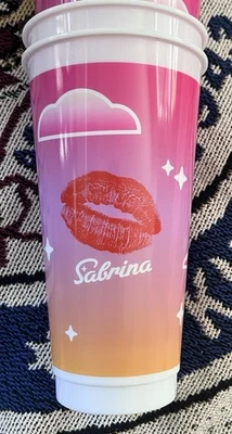 ✨️Sabrina Carpenter Dunkin Donuts Exclusive Limited Edition Cup "No Lid" New✨️  - Image 1 of 2