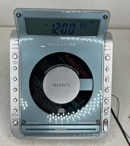 Sony Dream Machine ICF-CD855V  Alarm Clock CD Player Radio TESTED WORKS - Picture 1 of 11